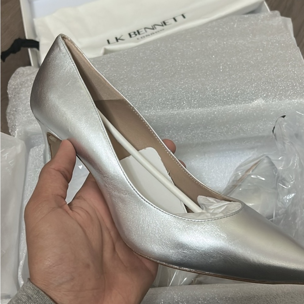 LK Bennett Silver Floret